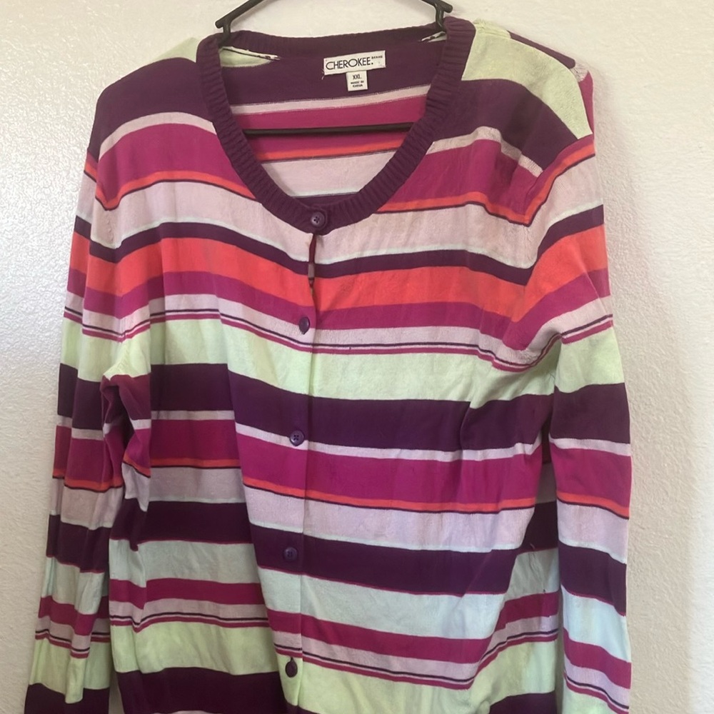 FINAL MARKDOWN Cherokee cardigan xxl